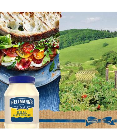 Hellmann's Gluten-Free Real Mayo 30 oz 3-Count Pack - Made with 100% Cage-Free Eggs for Sandwiches and Simple Meals - Buy Online on GoSupps.com