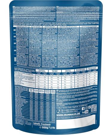 Ironmaxx 100% Whey Protein Powder - Strawberry White Chocolate 500g | Low Sugar Water-Soluble Protein | Shop Delicious Flavors Internationally - Buy Online on GoSupps.com