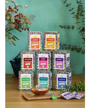  Herbaria Herbaria Ruhig & Gut Tee 15FB Organic Infusion from Controlled Organic Agriculture Evening (1 x 24 g) - Buy Online on GoSupps.com