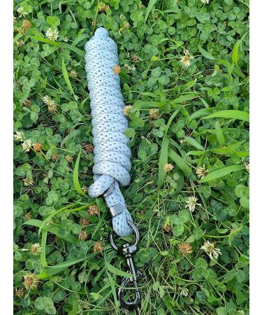 TGW Riding 9' Tri-Colored Nylon Horse Lead Rope with Big Silver Snap - Buy Online on GoSupps.com