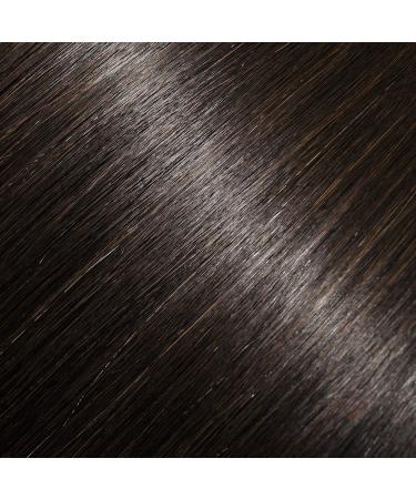 Super Thick Deluxe Clip-in Hair Extensions - 100% Remy Human Hair 18 Inch 210g - Intense Dark Brown #2 - International Shipping - Buy Online on GoSupps.com