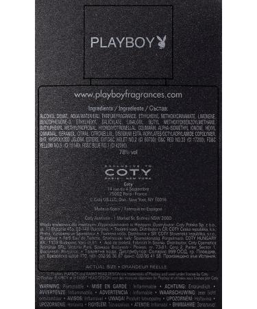 Playboy Hollywood Eau De Toilette Spray - 1.7 oz - Buy Online on GoSupps.com