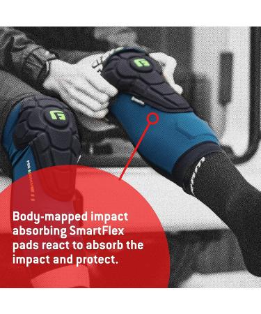 G-Form Pro-Rugged 2 MTB Knee Guards - Black | Adult Medium Mountain Bike Pads - Buy Online on GoSupps.com