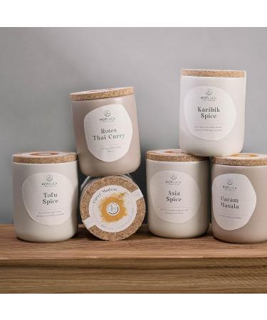 POTLUCK Asia Spice Mix - Vegan Gluten-Free Ceramic Pot 80g | Natural Ingredients for Global Shipping - Buy Online on GoSupps.com