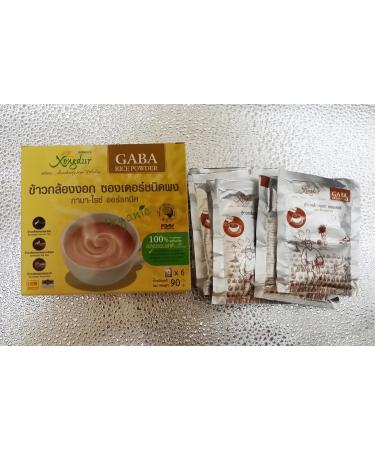 Organic Sprouted Rice Power of Xongdur Net Weight 90 G (6 Sachets X 15g) X 2 Packs