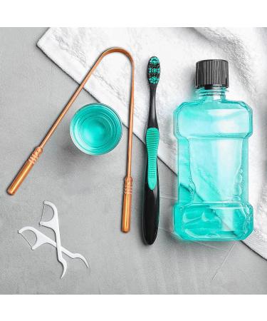 Kosha Ayurveda Copper Tongue Scraper: Surgical Cleaner for Oral Hygiene, Bad Breath Relief - Thick Blunt Edges, Flexible Handle - Buy Online on GoSupps.com