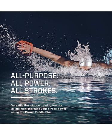 Speedo Unisex Swim Training Power Plus Paddles - Red, Medium - Buy Online on GoSupps.com