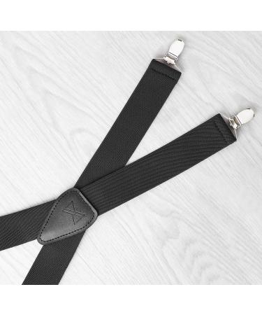 GENTS ONLY Men's Braces X-Form 01745 - One Size 01 Black | Stylish & Durable Accessories for Men - International Shipping Available - Buy Online on GoSupps.com
