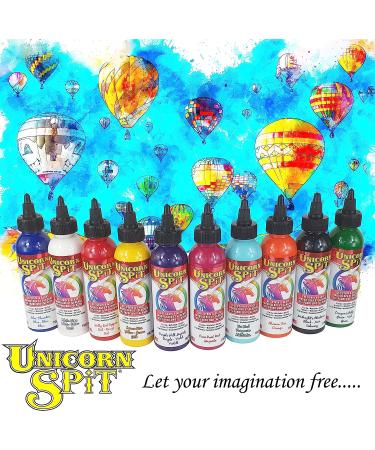 Unicorn SPiT 5770005 White Ning Gel Stain & Glaze 4.0 FL OZ Bottle - 4 - Buy Online on GoSupps.com