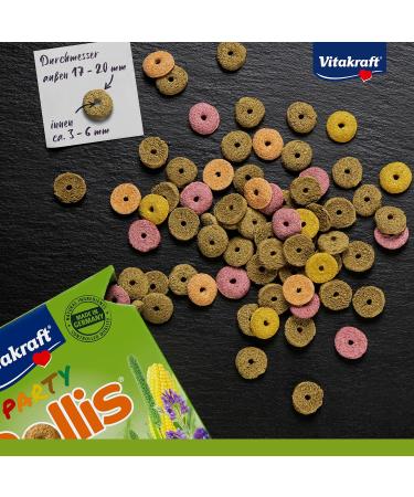 Vita Power Roller Crispy Rings for Rodents - Calcium Arm & Lucerne Snack (7x500g) | No Sugar & Grain | International Shipping - Buy Online on GoSupps.com