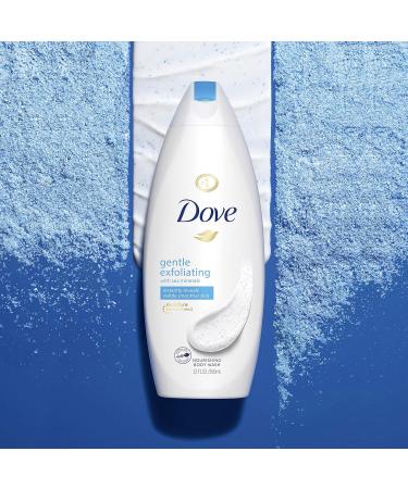 Dove Body Wash 100% Gentle Cleanser Sulfate Free Gentle Exfoliating With Sea Minerals Bodywash for Softer Smoother Skin After Just One Shower 22 oz 22 Fl Oz (Pack of 1) - Buy Online on GoSupps.com