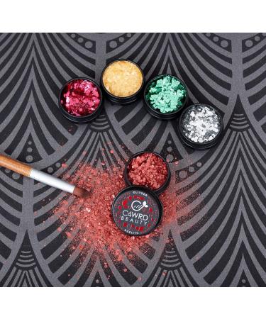 C4wrd Eco-Friendly Degradable Glitter Set - Skin-Friendly Face & Body Makeup in 5 Vibrant Colors - Buy Online on GoSupps.com