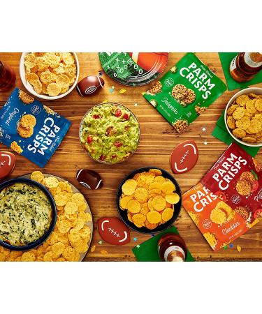 ParmCrisps Party Size Everything Parmesan Cheese Crisps - Keto, Gluten Free, High Protein, 9.5 oz (2-Pack) - Buy Online on GoSupps.com