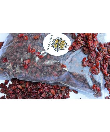 Lotus Spices - Authentic Organic Barberries (Zereshk) - Fresh, Non-GMO & Pesticide-Free - 8 oz - Buy Online on GoSupps.com