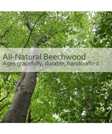 Redecker Natural Pig Bristle Children's Massage Brush - Waxed Beechwood Handle 3-3/4-Inch - Buy Online on GoSupps.com