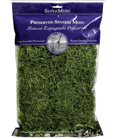 SuperMoss (26912) Spanish Moss Preserved, Grass, 8oz (200 cubic inch) - Buy Online on GoSupps.com