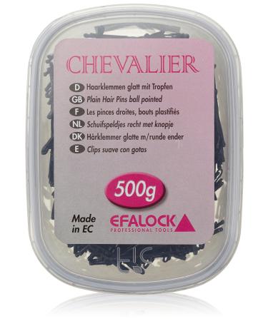 Efalock Professional Chevalier hair clips 5 cm black 1 pack (1x 500 g)