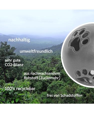 Protection Spirit Cat Snack Ball 6cm - Made in Germany | Pollutant-Free Activity & Treat Dispenser for Cats - Blue - Buy Online on GoSupps.com