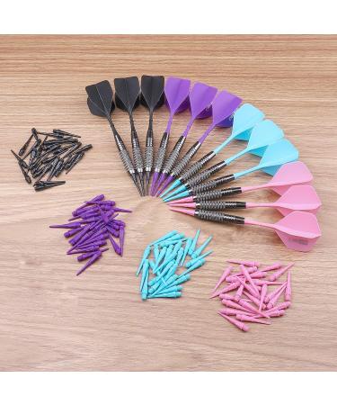 CyeeLife Soft Tip Darts Set 16g - Integrated Flights & 100 Plastic Points - Colorful & Durable - Easy to Use & Long-lasting - Buy Online on GoSupps.com