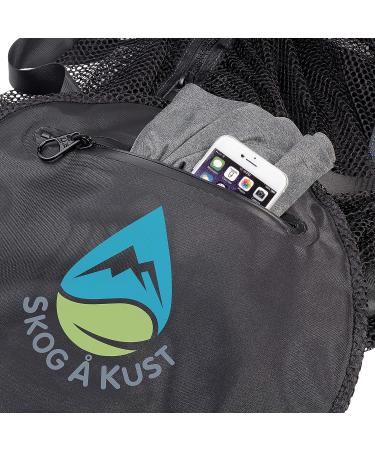 Skog  Kust SCUBASak Collapsible Mesh Duffle Bag with Exterior Waterproof Pocket - Buy Online on GoSupps.com