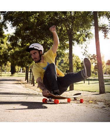 Orangatang Stimulus 70mm Freeride Longboard Wheels (Set of 4) - Orange 80a - Buy Online on GoSupps.com