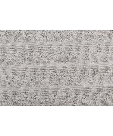 Luxurious 6 Pack Soft Hotel & Spa Quality 100% Cotton Washcloth Face Towels Set - Grey 12x12 inch - Buy Online on GoSupps.com