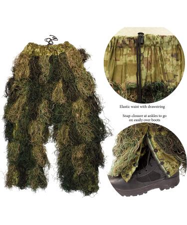 Red Rock Gear Youth Ghillie Suit 10-12 | Woodland Camouflage | Kids Camo Costume - Buy Online on GoSupps.com