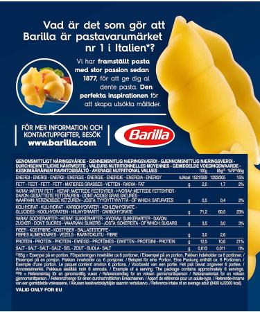 Buy Barilla Hartweizen Pasta Gnocchi n. 85 - 12 Pack (12x500g) | Authentic Italian Gnocchi for Global Shipping - Buy Online on GoSupps.com