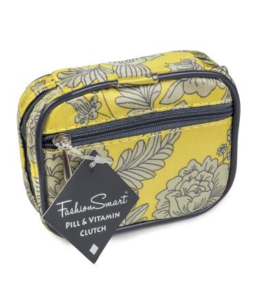 Fashion Smart Womens Pill and Vitamin Travel Pill Box Organizer