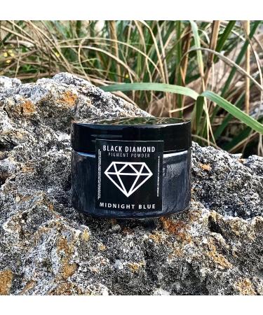 Midnight Blue Black Diamond Pigments 1.8oz - Multipurpose DIY Arts & Crafts Additive for Bath Bombs, Resin Art, Slime, Epoxy, Soap & Nail Polish - Buy Online on GoSupps.com