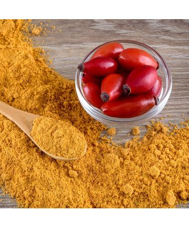 Mynatura Organic rosehip powder 3 x 1000 g vegetable carefully finished hedgerose naturally pure without genetic engineering vitamin C rosehip flour DE KO044 I 3 x 1000 g - Buy Online on GoSupps.com