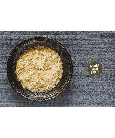 Wholefood Earth Nutritional Yeast Flakes 250g - B12 Enriched, Dairy-Free, GMO-Free, Vegan - Buy Online on GoSupps.com
