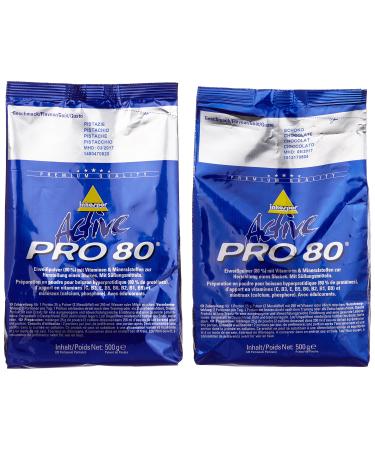 Inkospor Active Proteinshake Pro 80 bags 2-pack (2 x 500 g) Chocolate/Pistachio 1-pack (1 x 1 kg)