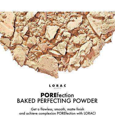 Lorac POREfection Baked Perfecting Powder PF2 Light - 0.32 oz (9g) | Flawless Finish & Oil Control - Buy Online on GoSupps.com