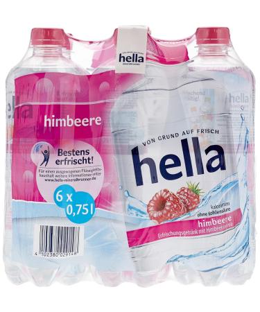 Hella From Scratch Fresh Near Water Raspberry Disposable - 6 x 0.75L | International Shipping Available - Buy Online on GoSupps.com