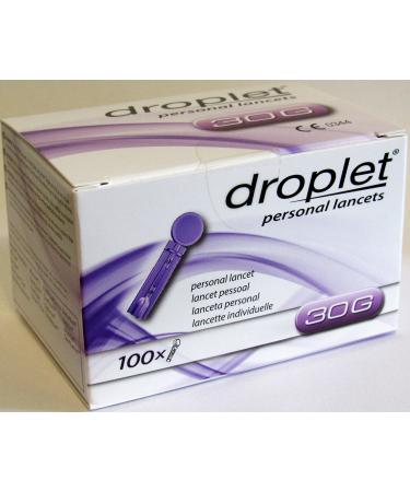 Droplet Lancets 100-count 30G