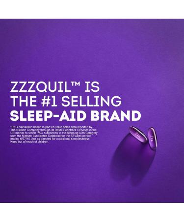 Vicks ZzzQuil Nighttime Sleep-Aid Liquicaps - 24 Count | Fast International Shipping - Buy Online on GoSupps.com
