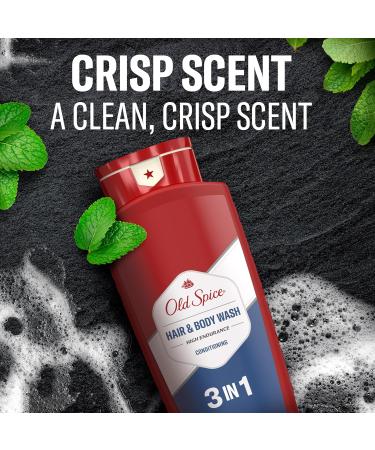 Old Spice Refreshing 2-in-1 Hair & Body Wash Conditioner for Men High Endurance 3X Defense 24/7 Shower Fresh with Lasting Scent Scented 24 oz - Buy Online on GoSupps.com