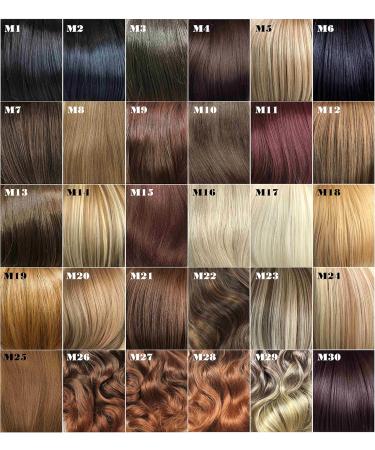 Bombshell Hair Extensions 20"Long Curly Synthetic Ponytail Extension Clip In/On Claw Hair Piece Drawstring (M01 JET BLACK) - Buy Online on GoSupps.com