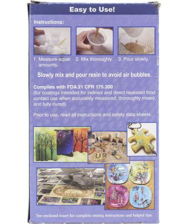 Alumilite Amazing Clear Cast Plus 16 oz 2 Part Kit | UV Resistant Epoxy Resin for Countertops & Crafts - High-Gloss Finish - Buy Online on GoSupps.com