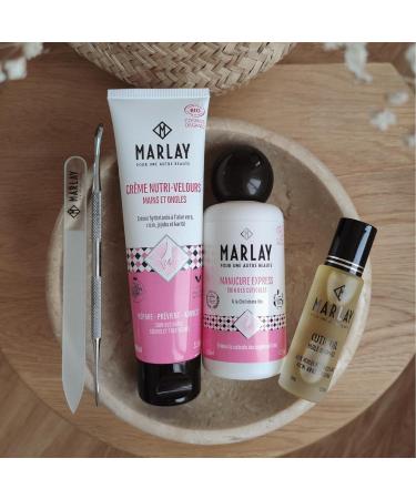 Marlay Cosmetics - Mon Rituel Beaut Kit - Women's Gift Box - Hand Cream Nail Lotion & Cuticle Oil - Manicure Care - Beauty Kit Gift Idea - Made in France - Buy Online on GoSupps.com