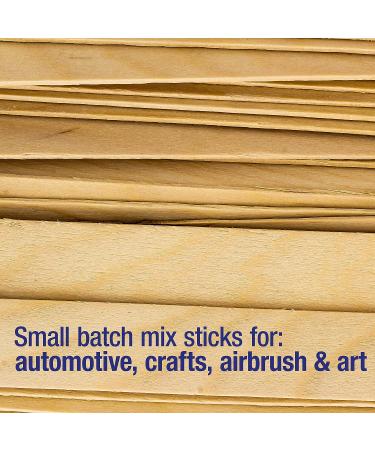TCP Global Wood Paint Mixing Sticks - 50 Pack for Automotive, Crafts, Airbrush Art - Buy Online on GoSupps.com