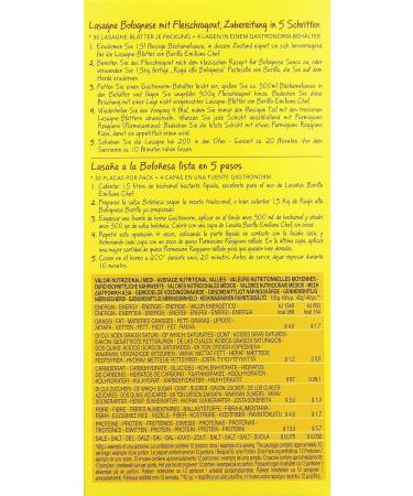  Barilla Barilla Pasta Emiliane Chef Egg Lasagna 500g - Buy Online on GoSupps.com