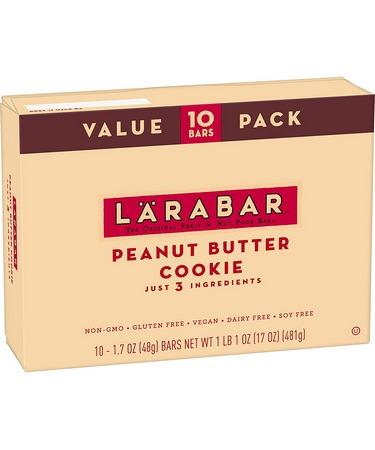 Larabar Gluten Free Bar - Peanut Butter Cookie -10 Bar