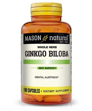 Mason Natural Ginkgo Biloba 180 Capsules