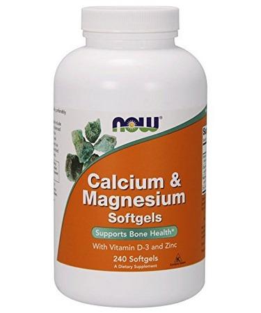 Now Foods Calcium & Magnesium with Vitamin D-3 and Zinc 240