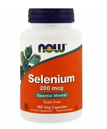 Now Foods Selenium 200 mcg 180 Veg Capsules