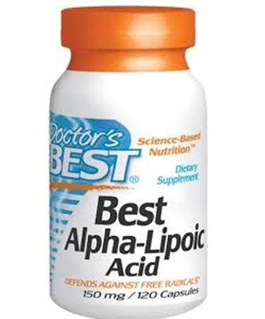 Doctor's Best Alpha-Lipoic Acid 150 mg 120 Veggie Caps