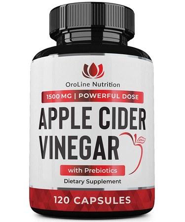 Organic Apple Cider Vinegar -120 Capsules