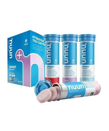 Nuun Electrolyte-Rich Sports Drink Tablets - Mixed Flavor - 40 Servings